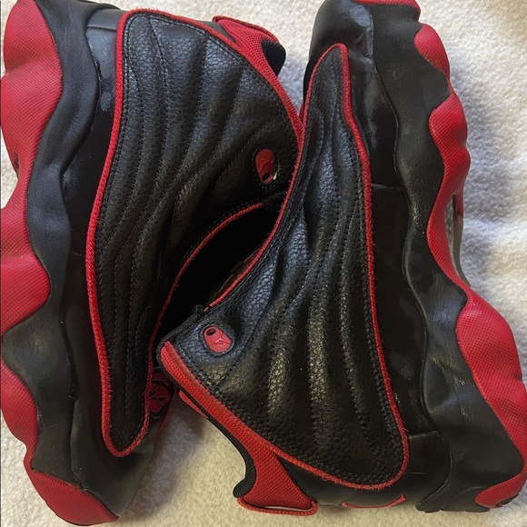 Jordan Black and Red Athletic Sneakers - Picture 9 of 11